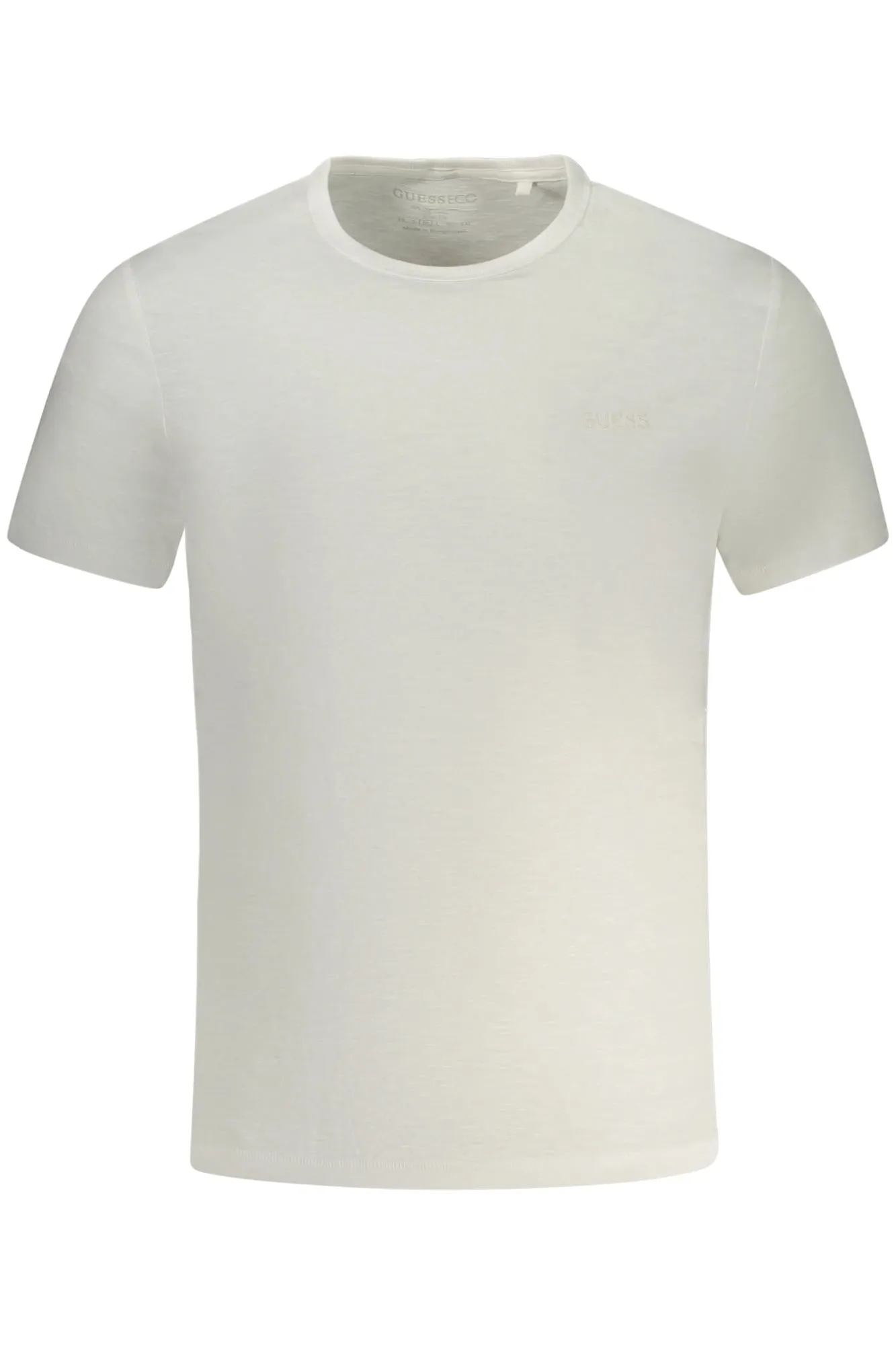 GUESS JEANS SHORT SLEEVE T-SHIRT MEN WHITE sold by Siebentaschen