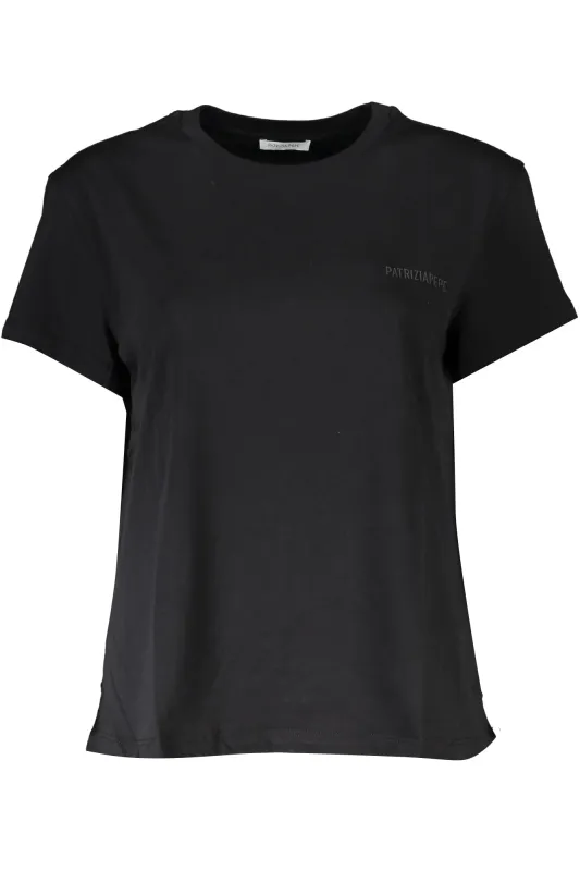 PATRIZIA PEPE WOMEN S SHORT SLEEVE T-SHIRT BLACK sold by Siebentaschen