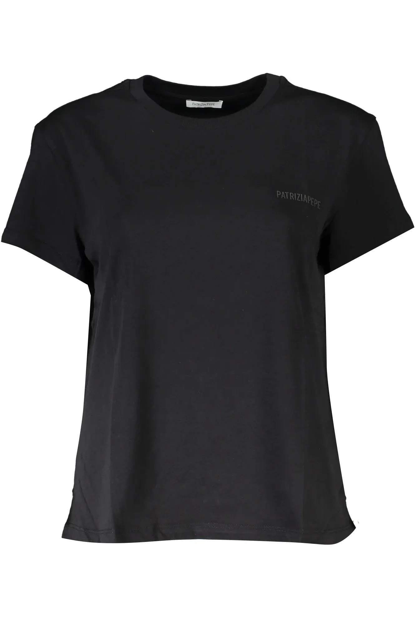 PATRIZIA PEPE WOMEN S SHORT SLEEVE T-SHIRT BLACK sold by Siebentaschen