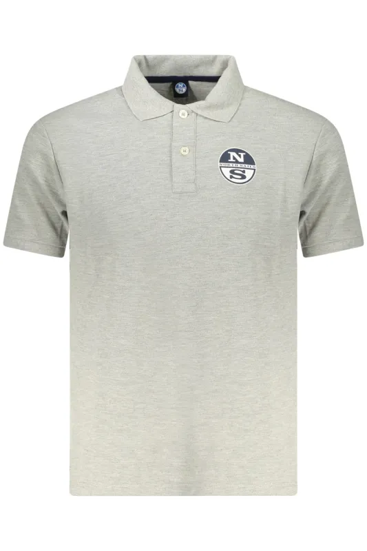 NORTH SAILS MEN S SHORT SLEEVE POLO GREY sold by Siebentaschen