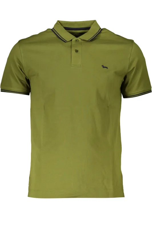 HARMONT & BLAINE GREEN MEN S SHORT SLEEVED POLO SHIRT sold by Siebentaschen