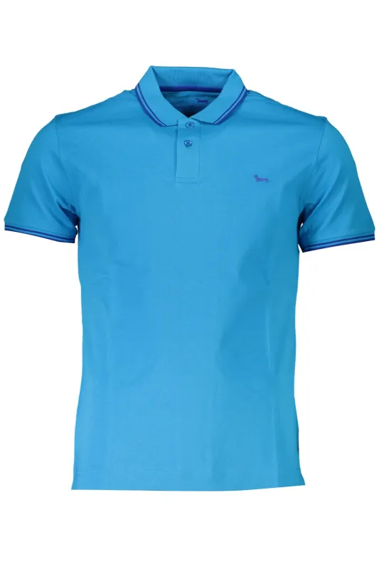 HARMONT &amp; BLAINE MEN S BLUE SHORT SLEEVED POLO SHIRT sold by Siebentaschen