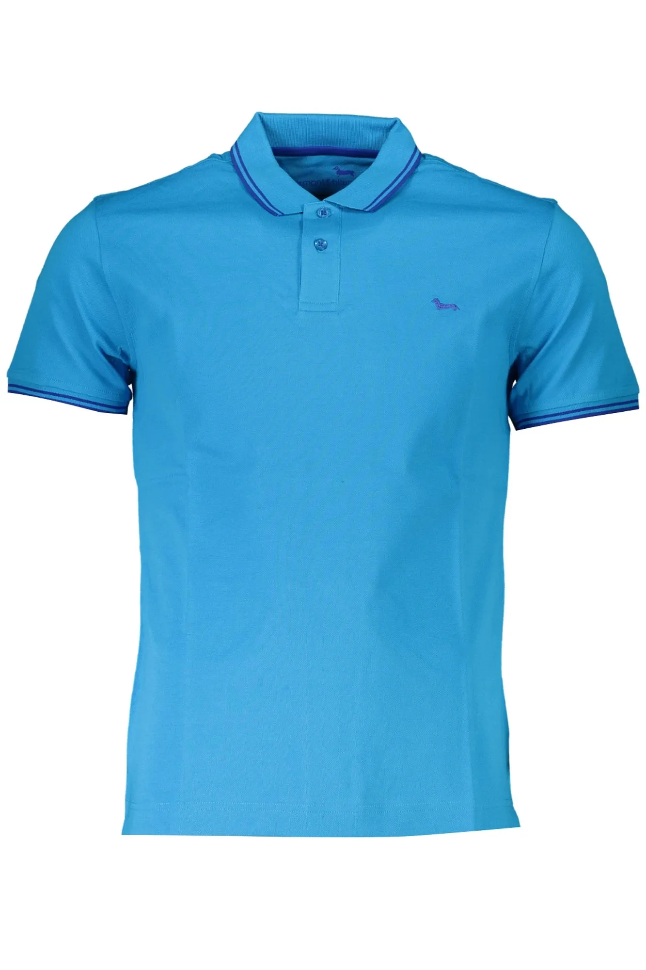 HARMONT & BLAINE MEN S BLUE SHORT SLEEVED POLO SHIRT sold by Siebentaschen