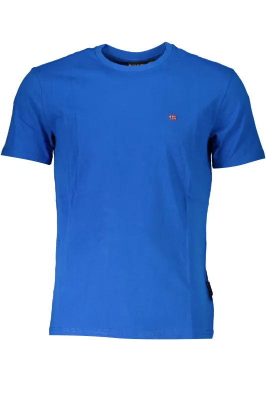 NAPAPIJRI MEN S SHORT SLEEVE T-SHIRT BLUE sold by Siebentaschen