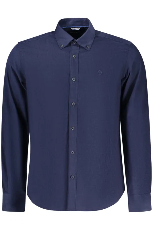 NORTH SAILS MEN S LONG-SLEEVED SHIRT, BLUE sold by Siebentaschen