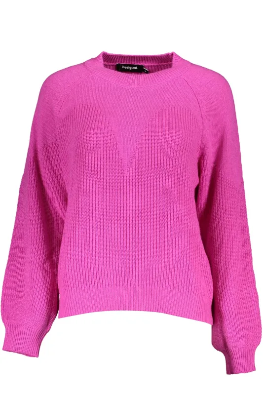DESIGUAL PINK WOMEN S SWEATER sold by Siebentaschen