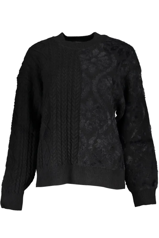 DESIGUAL BLACK WOMEN S SWEATER sold by Siebentaschen
