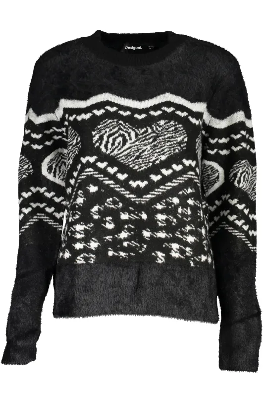 DESIGUAL BLACK WOMEN S SWEATER sold by Siebentaschen