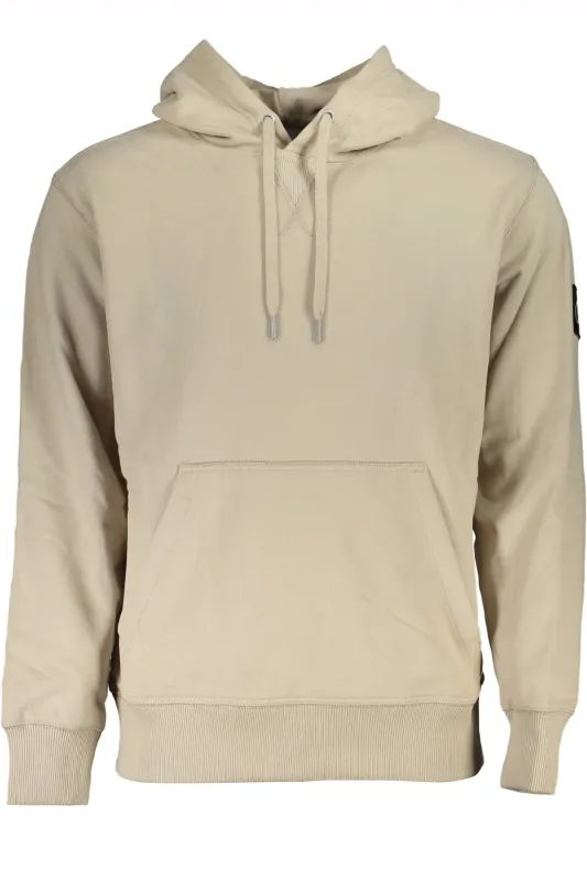 CALVIN KLEIN MEN S BEIGE ZIPLESS SWEATSHIRT sold by Siebentaschen