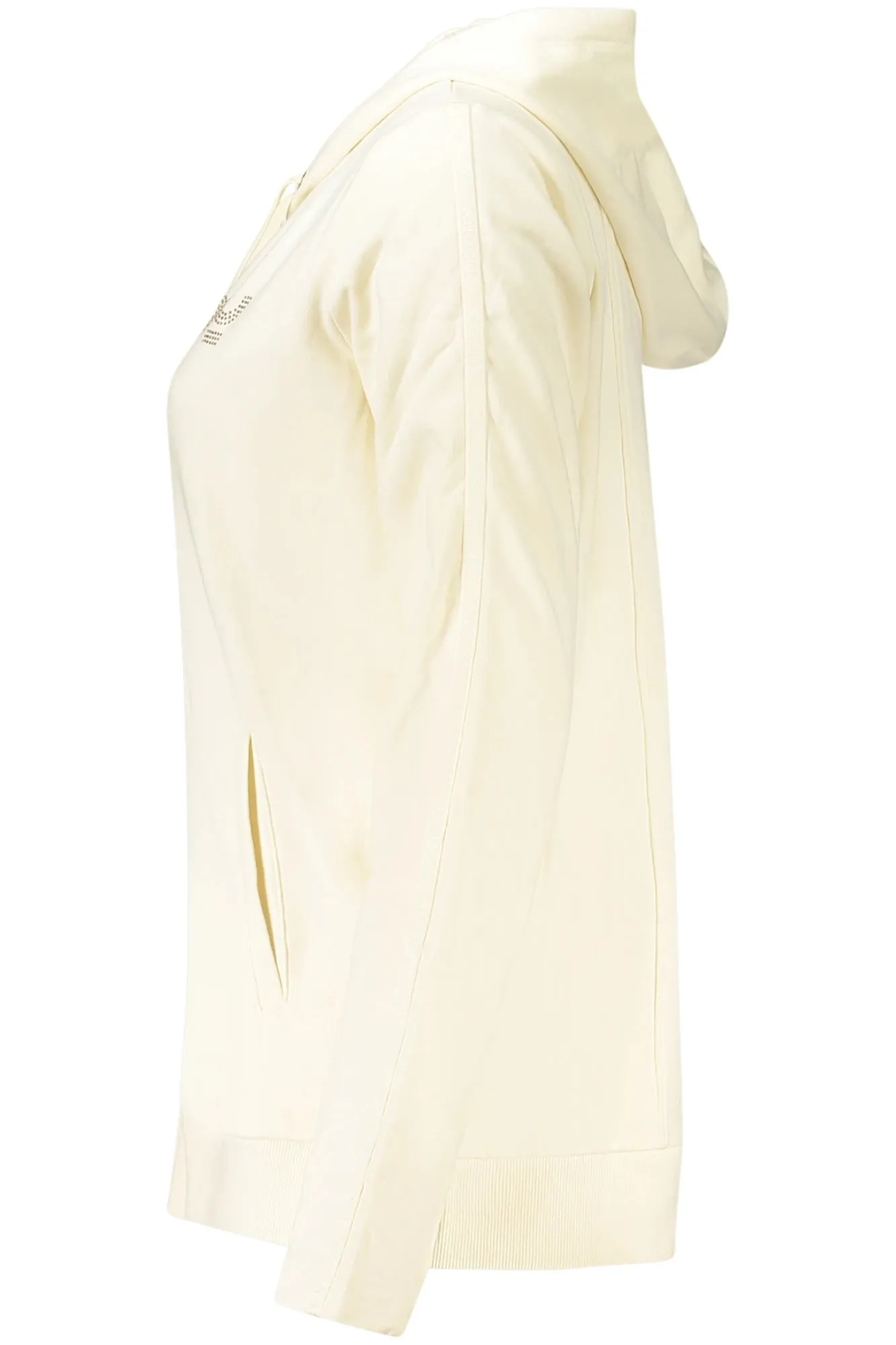 FREDDY WOMEN S WHITE ZIP-UP SWEATSHIRT sold by Siebentaschen product image thumbnail 3