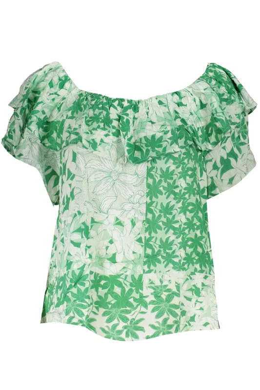 DESIGUAL GREEN WOMEN S SHORT SLEEVE T-SHIRT sold by Siebentaschen