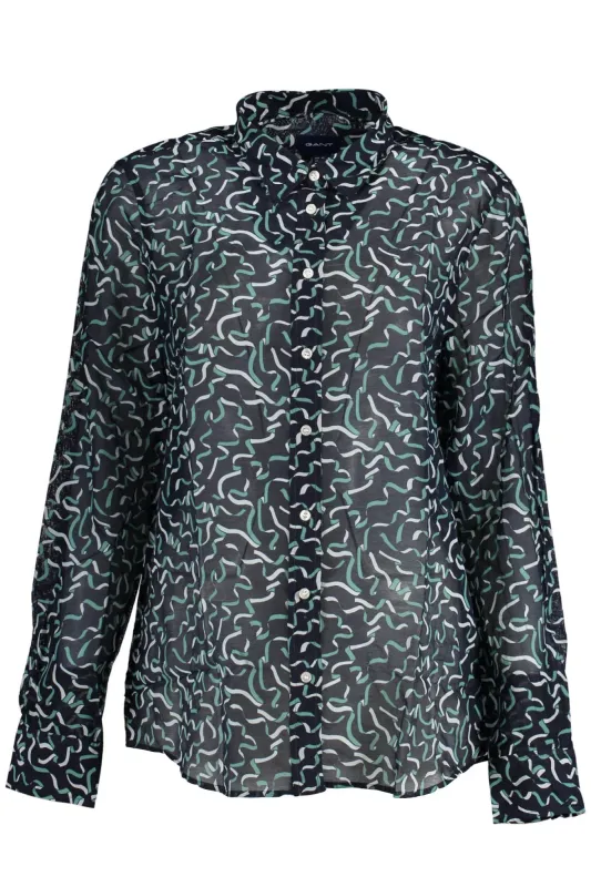 GANT WOMEN S LONG SLEEVE SHIRT BLUE sold by Siebentaschen
