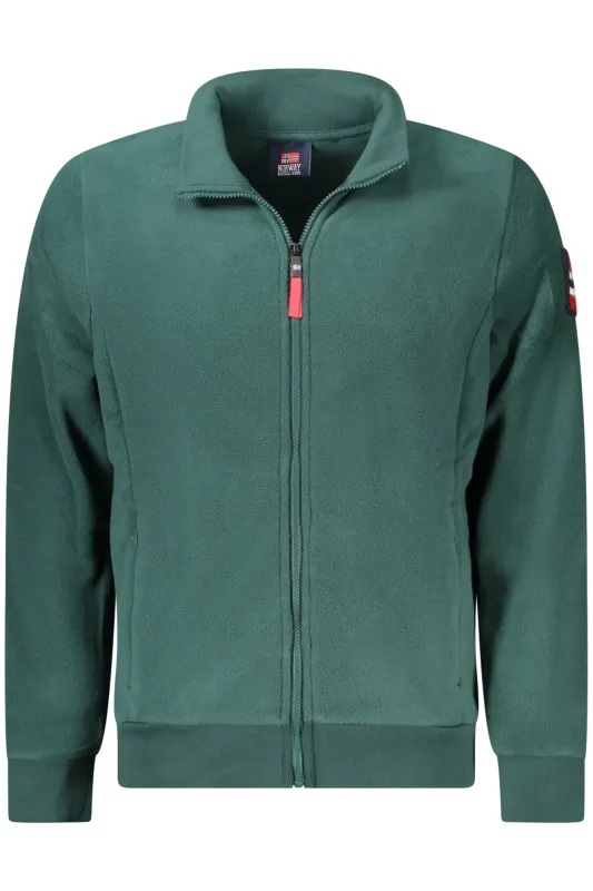 NORWAY 1963 MEN S GREEN ZIP-UP SWEATSHIRT sold by Siebentaschen