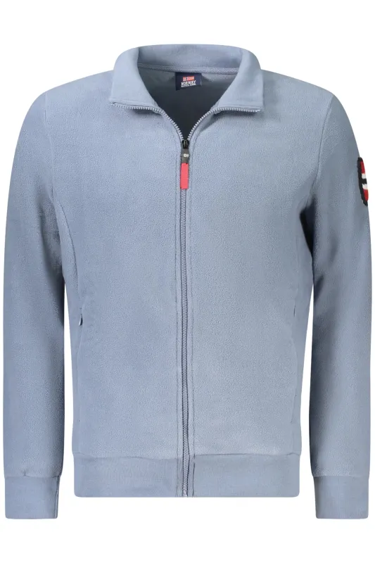 NORWAY 1963 MEN S BLUE ZIP-UP SWEATSHIRT sold by Siebentaschen