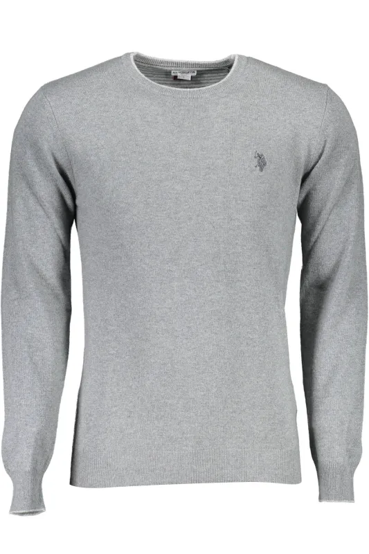 US GRAY MEN S POLO SWEATER sold by Siebentaschen