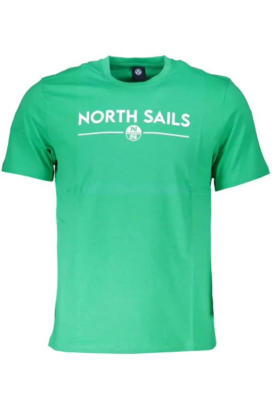 NORTH SAILS GREEN MEN S SHORT SLEEVED T-SHIRT sold by Siebentaschen