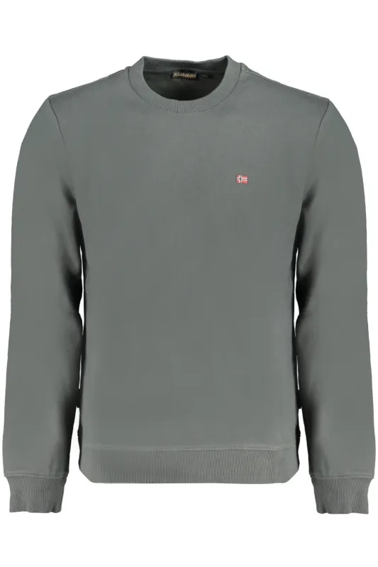 NAPAPIJRI SWEATSHIRT WITHOUT ZIP MEN GREEN sold by Siebentaschen