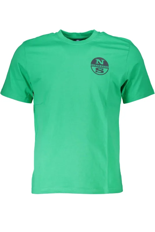 NORTH SAILS GREEN MEN S SHORT SLEEVED T-SHIRT sold by Siebentaschen