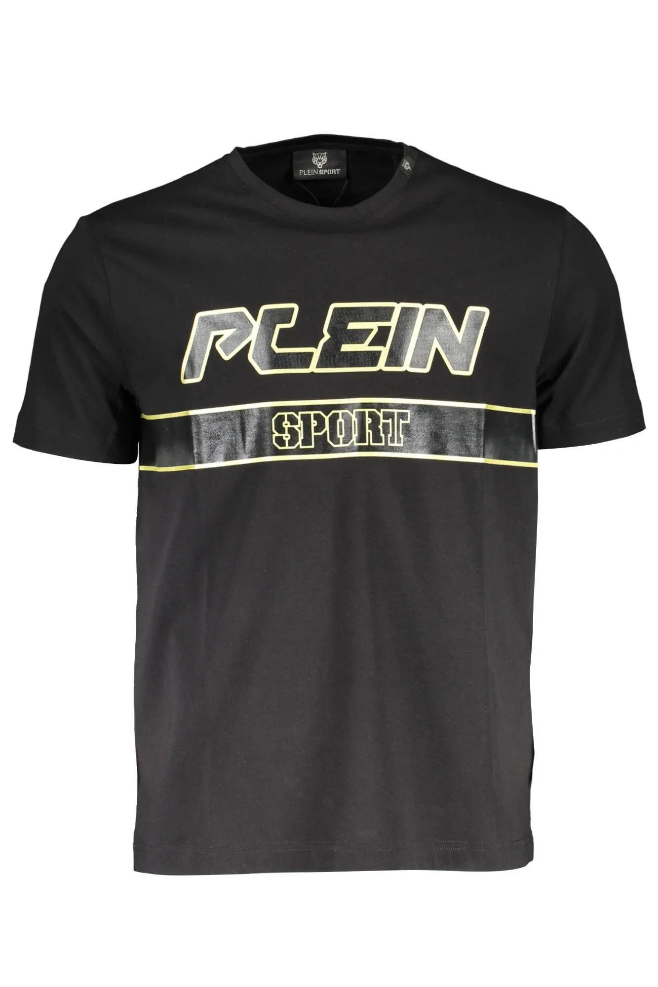 PLEIN SPORT MEN S SHORT SLEEVE T-SHIRT BLACK sold by Siebentaschen