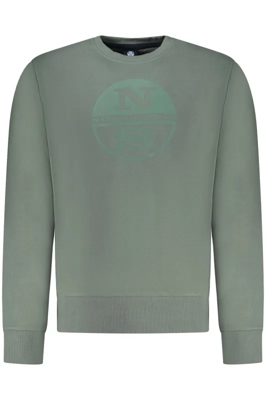 NORTH SAILS MEN S ZIP-UP SWEATSHIRT, GREEN sold by Siebentaschen