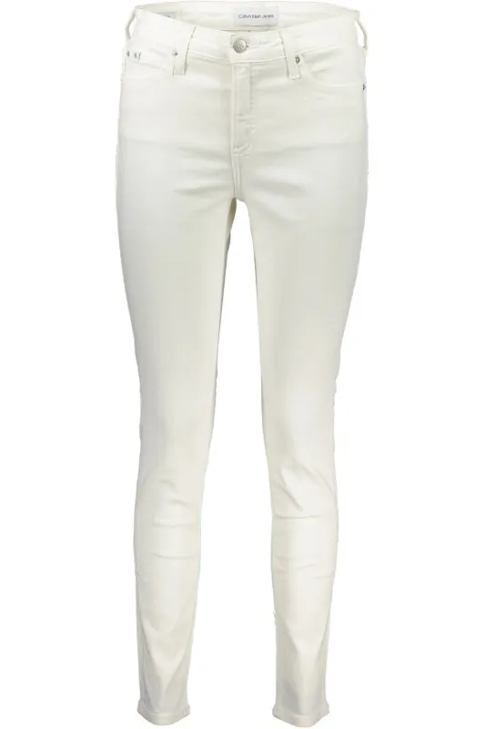 CALVIN KLEIN WOMEN S DENIM JEANS WHITE sold by Siebentaschen