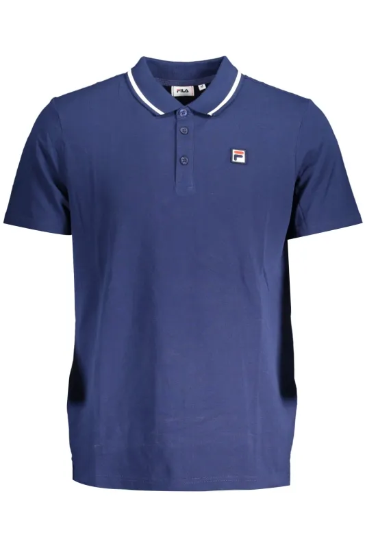 FILA MEN S SHORT SLEEVED POLO SHIRT BLUE sold by Siebentaschen