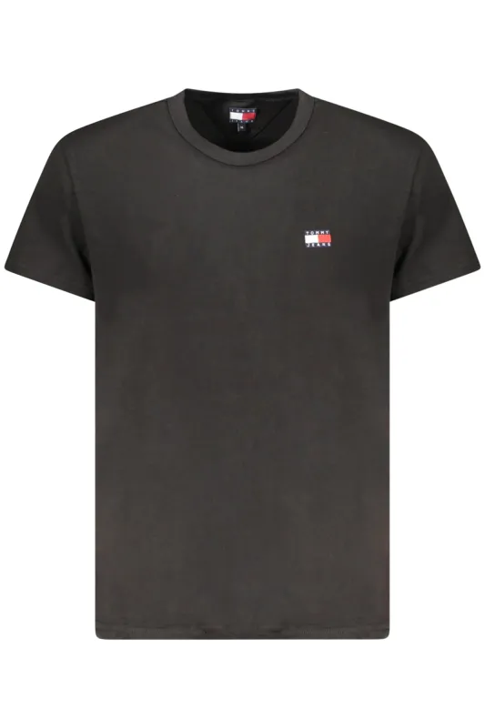 TOMMY HILFIGER SHORT SLEEVE T-SHIRT MEN BLACK sold by Siebentaschen