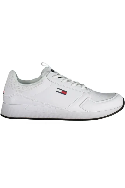 TOMMY HILFIGER MEN S WHITE SPORTS SHOES sold by Siebentaschen
