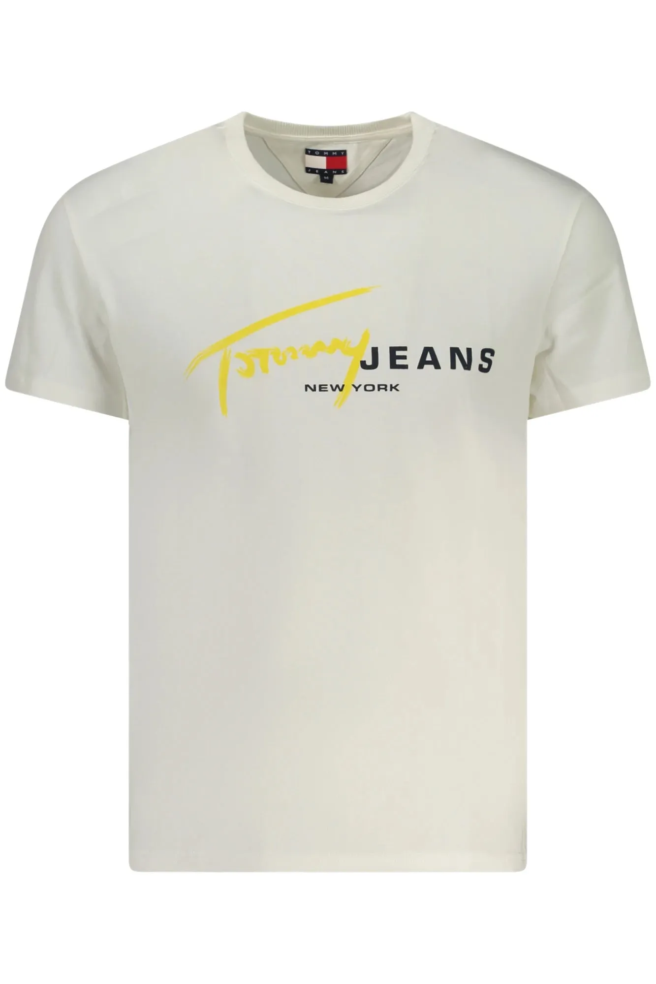 TOMMY HILFIGER SHORT SLEEVE T-SHIRT MEN WHITE sold by Siebentaschen