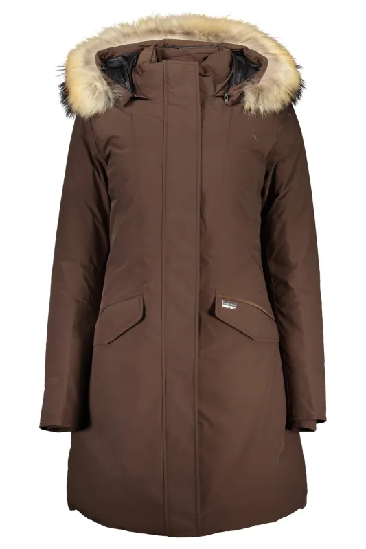 WOOLRICH BROWN WOMEN S JACKET sold by Siebentaschen
