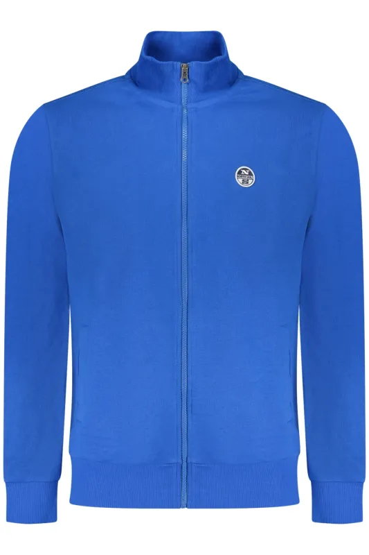 NORTH SAILS MEN S BLUE ZIP-UP SWEATSHIRT made by North Sails