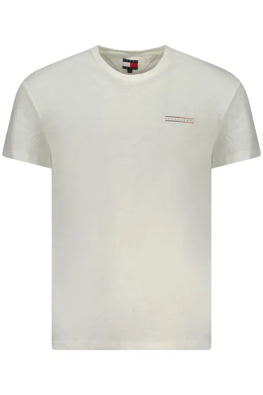 TOMMY HILFIGER SHORT SLEEVE T-SHIRT MEN WHITE sold by Siebentaschen