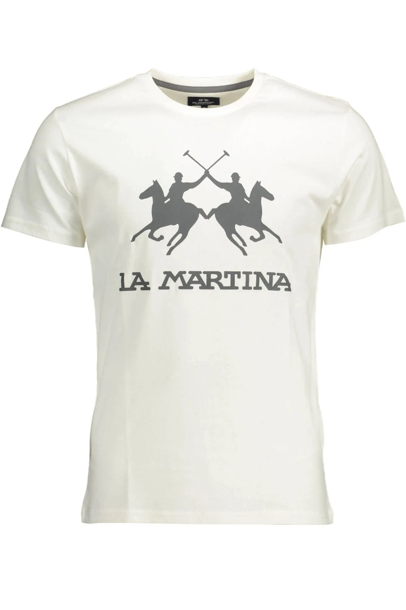 LA MARTINA MEN S WHITE SHORT SLEEVE T-SHIRT sold by Siebentaschen