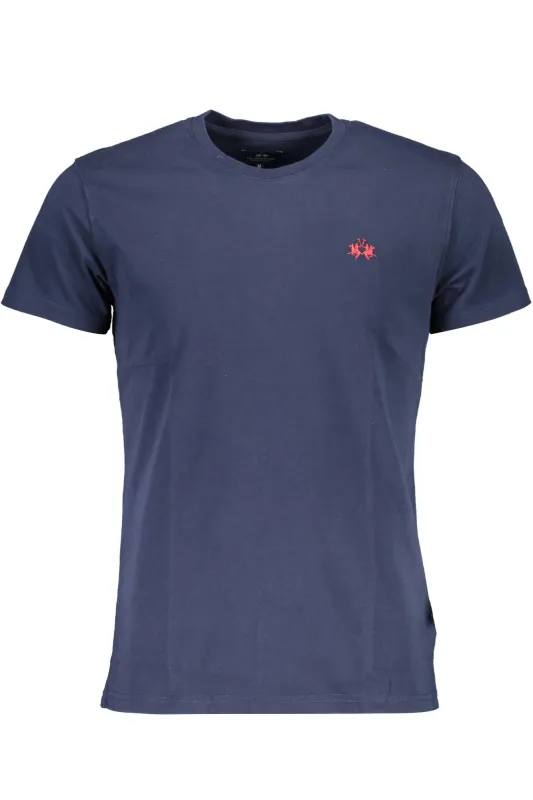 LA MARTINA MEN S SHORT SLEEVE T-SHIRT BLUE sold by Siebentaschen
