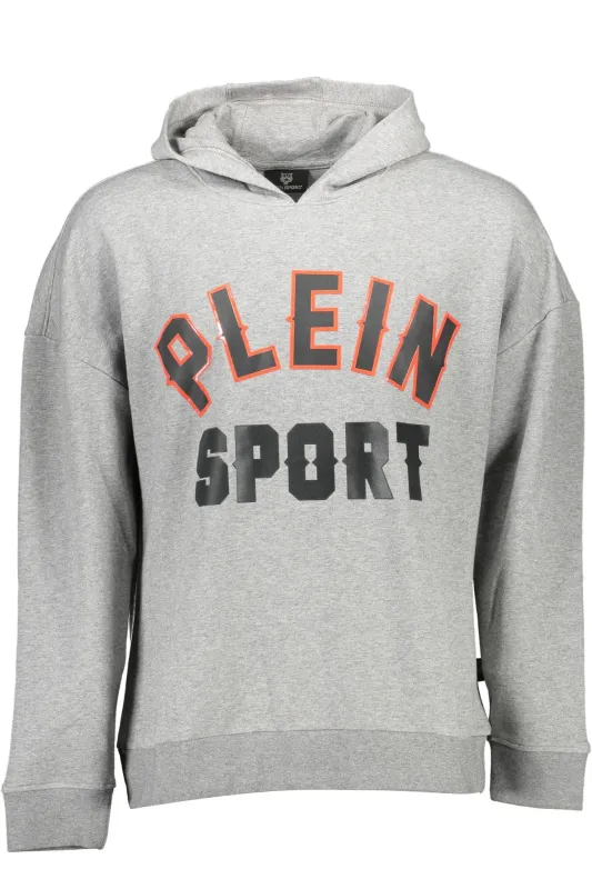 PLEIN SPORT SWEATSHIRT WITHOUT ZIP MAN GRAY sold by Siebentaschen