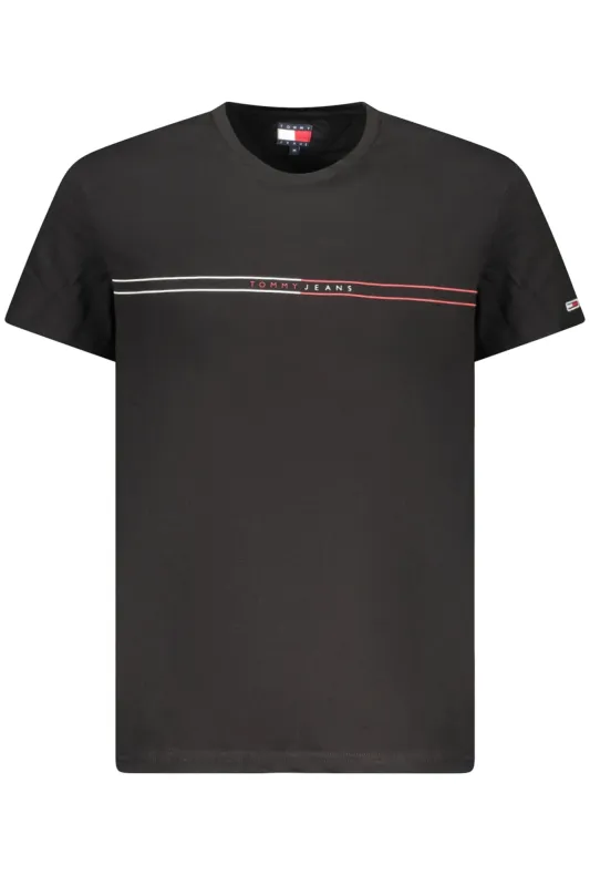 TOMMY HILFIGER SHORT SLEEVE T-SHIRT MEN BLACK sold by Siebentaschen