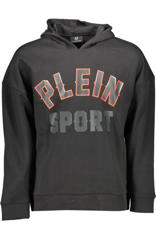 PLEIN SPORT SWEATSHIRT WITHOUT ZIP MAN BLACK sold by Siebentaschen