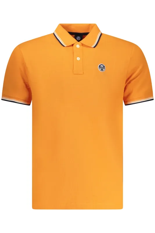 NORTH SAILS MEN S SHORT-SLEEVE POLO SHIRT, ORANGE made by Siebentaschen