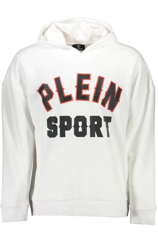 PLEIN SPORT SWEATSHIRT WITHOUT ZIP MAN WHITE sold by Siebentaschen