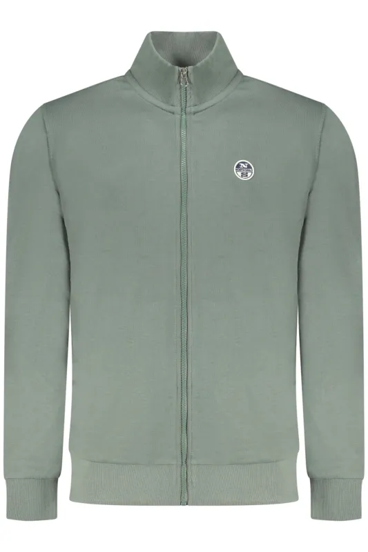 NORTH SAILS MEN S GREEN ZIP-UP SWEATSHIRT sold by Siebentaschen
