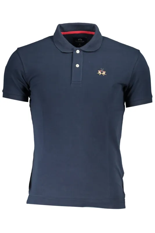 LA MARTINA MEN S SHORT SLEEVED POLO SHIRT BLUE sold by Siebentaschen