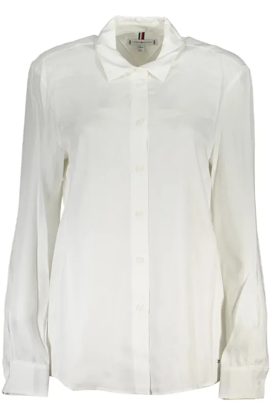 TOMMY HILFIGER WOMEN S LONG SLEEVE SHIRT WHITE sold by Siebentaschen