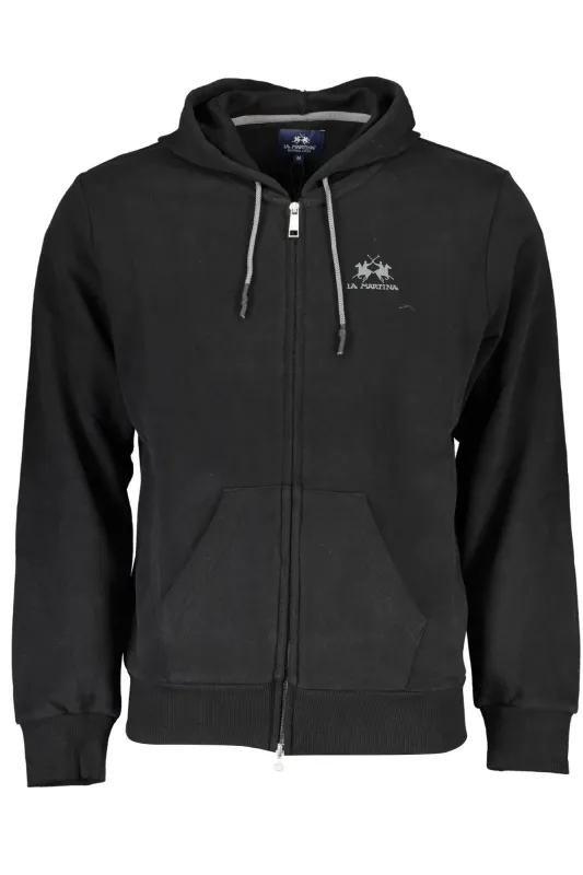 LA MARTINA MEN S BLACK ZIP SWEATSHIRT sold by Siebentaschen