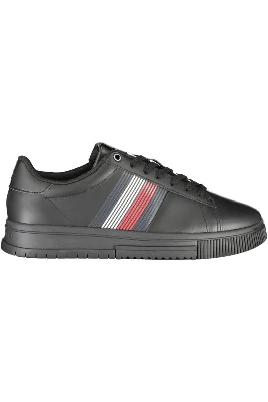 TOMMY HILFIGER BLACK MEN S SPORTS SHOES made by Tommy Hilfiger