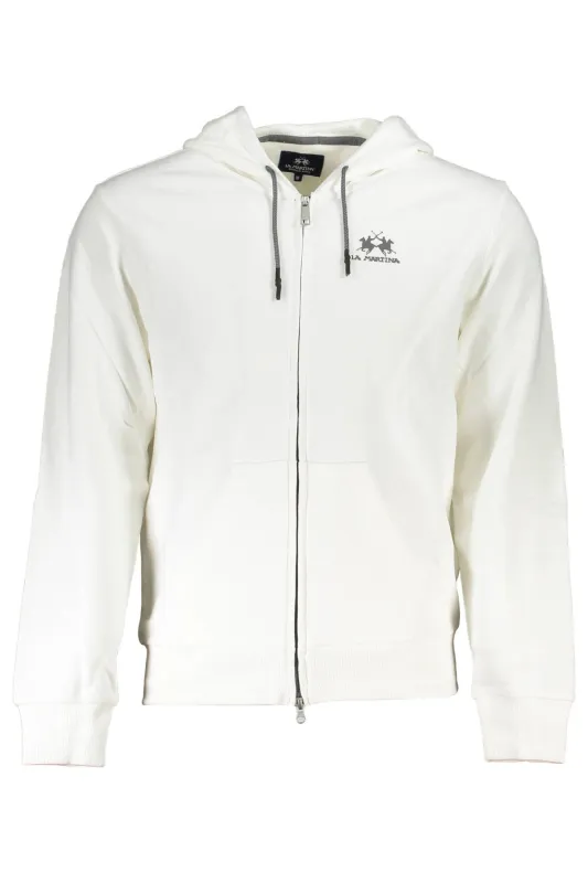 LA MARTINA MEN S WHITE ZIP SWEATSHIRT sold by Siebentaschen