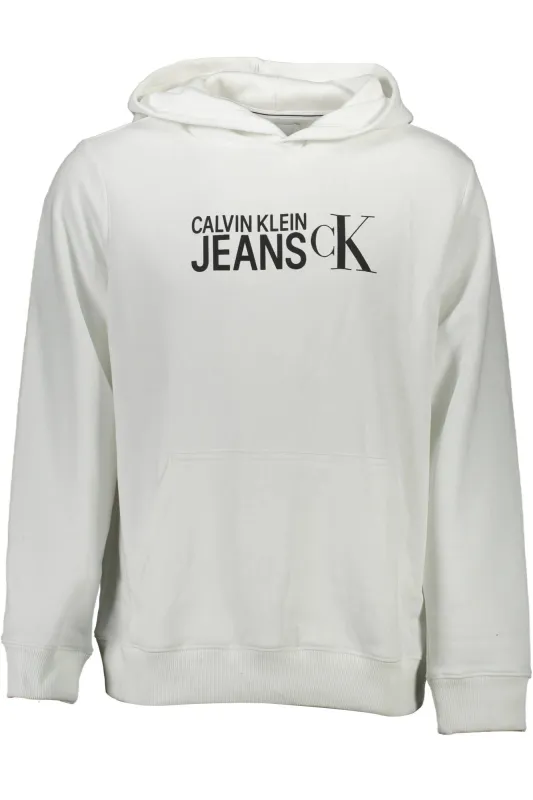 CALVIN KLEIN SWEATSHIRT WITHOUT ZIP MAN WHITE sold by Siebentaschen