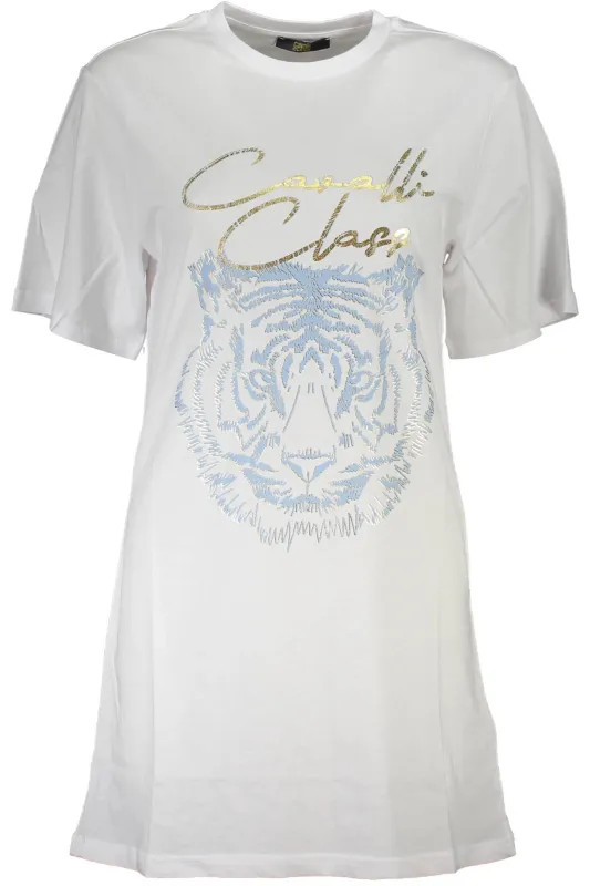 CAVALLI CLASS SHORT SLEEVE T-SHIRT WOMEN WHITE sold by Siebentaschen