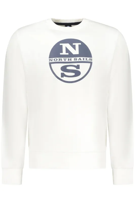 NORTH SAILS MEN S ZIP-UP SWEATSHIRT WHITE made by North Sails