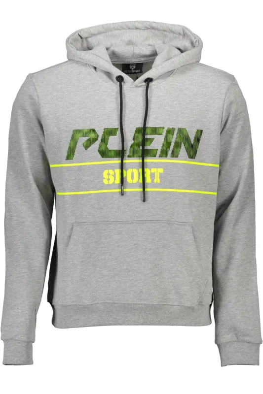 PLEIN SPORT SWEATSHIRT WITHOUT ZIP MAN GRAY sold by Siebentaschen