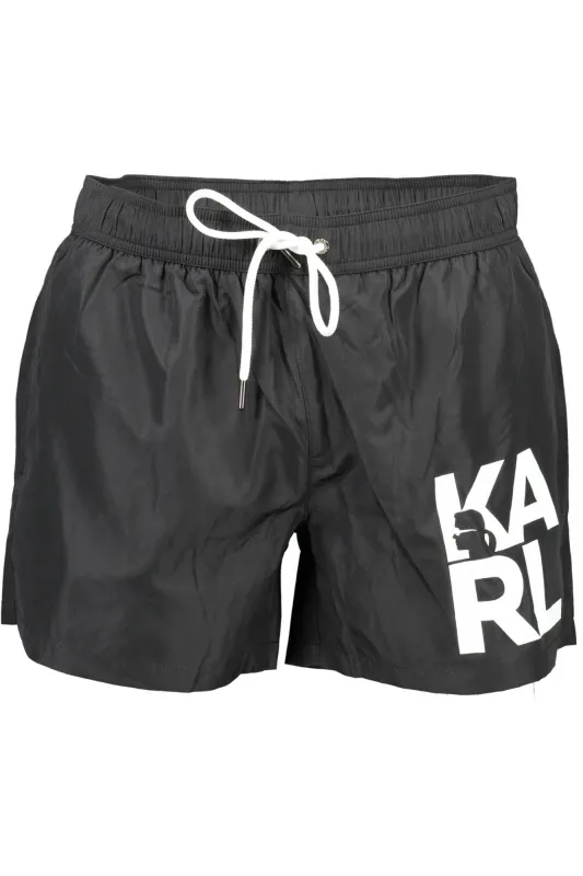 KARL LAGERFELD BEACHWEAR SWIMSUIT BLACK MEN S BOTTOM sold by Siebentaschen